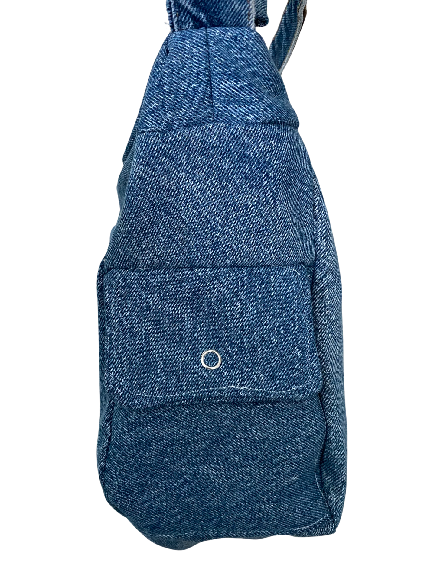 Blue Winter Shoulder Bag